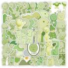 Adesivos de vinil impermeável Smiskis Anime 50 unidades/lote D 5-7 cm