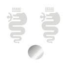Adesivos De Vinil Para Carro Alfa Romeo, 2 Peças, Giulietta Mito Stelvio Giulia 159 147 156,