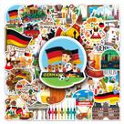 Adesivos de vinil para paisagens externas da Alemanha à prova d'água (50 unidades)
