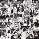Adesivos Deathnotes, vinil impermeável, anime, 65 unidades