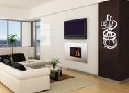 Adesivos Decorativo de parede Cinema Câmera Retro Grande Adesivos Decorativo de parede Cinema Câmera Retro Grande