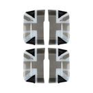 Adesivos Decorativos Para Cobertura Da Maçaneta Interna Do Mini Electric Countryman U25 JCW 2024
