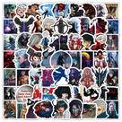 Adesivos Devils Mays Crys, vinil impermeável, anime, 103 unidades