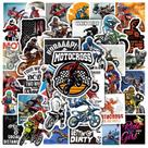Adesivos Dirts Bikes Vinil Impermeável Anime 50 unidades/lote