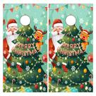 Adesivos do jogo Cornhole Genhuyiz Winter Christmas Party
