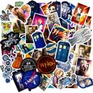 Adesivos Doctors Whos Anime Cartoon 100 unidades de PVC impermeável
