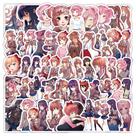 Adesivos Dokis Dokis Literatures Clubs 53 unidades à prova d'água