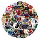 Adesivos Dungeons and Dragons Anime Vinil PVC 100 unidades