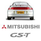 Adesivos Eclipse Mitsubishi Gs-t 1995 Emblema Traseiro Cinza
