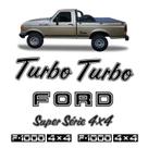 Adesivos F1000 1993/1995 Turbo Super Série 4x4 Emblema Preto