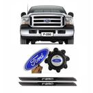 Adesivos F250 2P Emblema Frontal Calotas e Soleira Protetora
