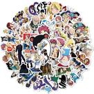 Adesivos Fairys Tails Anime, pacote de 50 unidades, 3-8 cm, decorativos