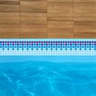 Adesivos Faixa Borda Piscina Quadrado 100x25cm fx017 12und
