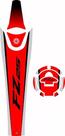 Adesivos Faixa Gravata Bocal Yamaha Fz25 Resinado Vermelho