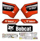 Adesivos Faixa Mini Carregadeira Bobcat S150 2020 Etiquetas
