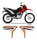Adesivos Faixas Laterais Honda Nxr Bros 150 2013/2014 Kit 01
