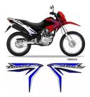 Adesivos Faixas Laterais Honda Nxr Bros 150 2013/2014 Kit 02