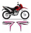 Adesivos Faixas Laterais Honda Nxr Bros 150 2013/2014 Kit 04