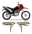 Adesivos Faixas Laterais Honda Nxr Bros 150 2013/2014 Kit 08