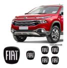 Adesivos Fiat Toro Resinados Dianteiro E Emblema Da Roda Adesivos Fiat Toro Resinados Dianteiro E Emblema Da Roda