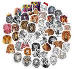 Adesivos Forest Lion King em vinil impermeável 50 unidades/lote
