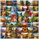 Adesivos Fotográficos Estéticos Estilo INS Artístico 50 unidades Adesivos Fotográficos Estéticos Estilo INS Artístico 50 unidades