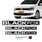 Adesivos Fox Blackfox 2010 Emblema Lateral E Traseiro Preto