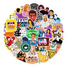 Adesivos Friends Anime Cartoon 50 peças de PVC impermeável