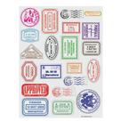 Adesivos Fun Express Passport Stamp VBS - 480 Unidades