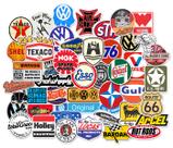 Adesivos Fusca Kombi Vidro Lata Carro Volkswagem 46 Unidades Retrô Vintage