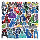 Adesivos Gorillas Tags Vinil Impermeável Anime 60 unidades Adesivos Gorillas Tags Vinil Impermeável Anime 60 unidades