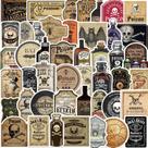 Adesivos Góticos De Bruxa Para Halloween, 50 Peças, Decalques Retrô De Terror Vintage Para DIY,