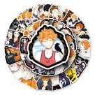 Adesivos Haikyuu Anime em vinil impermeável, pacote de 52 unidades