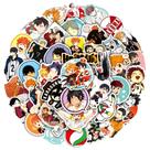 Adesivos Haikyuus Anime em vinil impermeável, pacote de 100 unidades