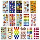 Adesivos Hallmark para crianças, pacote de 258 adesivos, 16 folhas Adesivos Hallmark para crianças, pacote de 258 adesivos, 16 folhas