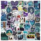 Adesivos Haunteds Mansions, vinil impermeável, anime, 50 unidades/lote