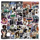 Adesivos Homies, vinil impermeável, anime, 50 unidades/lote