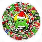 Adesivos Hows Grinchs Stoles Christmas Waterproof 52 unidades