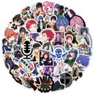 Adesivos Hypnosiss Mics Anime Cartoon 50 unidades de PVC impermeável