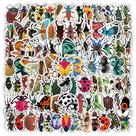 Adesivos Insect Graffiti 120 unidades de vinil impermeável Bug Stick