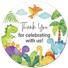 Adesivos InvitationHouse Dinosaur Thank You Round 2cm 40u