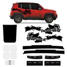 Adesivos Jeep Renegade Protetor Maçaneta, Faixas, Soleiras