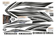 Adesivos Jet Ski Compatível Yamaha Vx110 Deluxe Preto Jtki35 Adesivos Jet Ski Compatível Yamaha Vx110 Deluxe Preto Jtki35