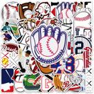 Adesivos JOICEE Baseball, vinil impermeável, 50 unidades para crianças e adultos