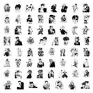Adesivos Jojo's Bizarres Adventures Anime 60 unidades de PVC 4-6 cm