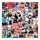 Adesivos Jujutsus Kaisens Anime 50PCS PVC impermeável Adesivos Jujutsus Kaisens Anime 50PCS PVC impermeável