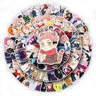 Adesivos Jujutsus Kaisens, vinil impermeável, anime, 100 unidades