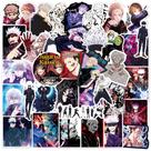 Adesivos Jujutsus Kaisens, vinil impermeável, anime, 100 unidades