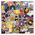 Adesivos Jwsts Space Telescopes Anime Cartoon 50 unidades de PVC de 5-6 cm