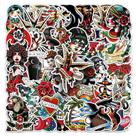 Adesivos Kawaii Vintage Cartoon com design x50